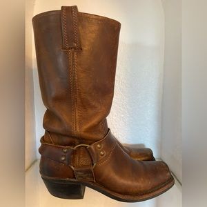 Vintage Frye Harness Boots - size 6.5
